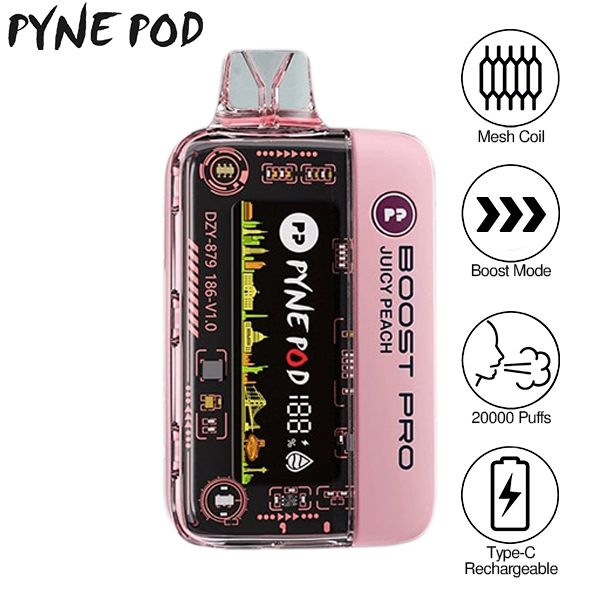 0mg - Pyne pod boost pro 20000 puffs- Box of 5