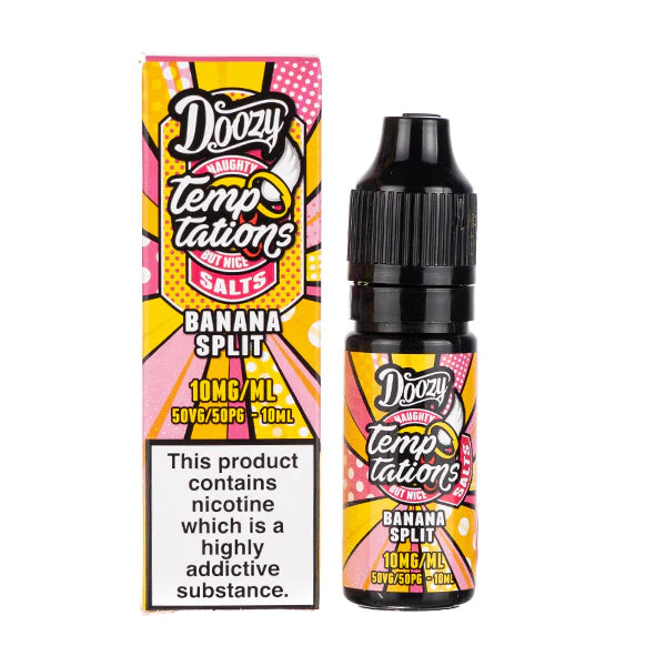 Doozy Nic Salt E-Liquid Temptations - Pack of 10