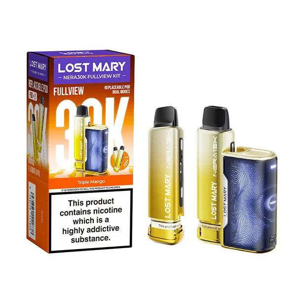 Lost Mary Nera 30K Fullview Prefilled Pod Kit -Box of 10