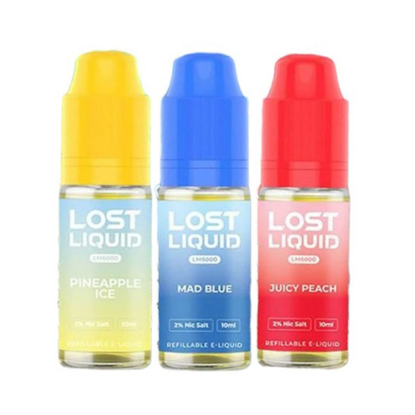 Lost Liquid LM600 10ml Nic Salt Box of 10