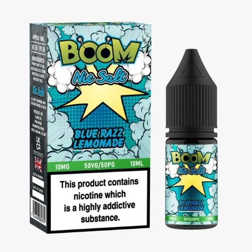 Boom 10ml Nic Salt - Pack of 5 - Vapeareawholesale