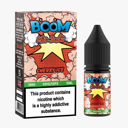 Boom 10ml Nic Salt - Pack of 5 - Vapeareawholesale