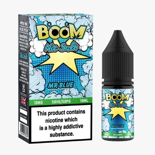 Boom 10ml Nic Salt - Pack of 5 - Vapeareawholesale