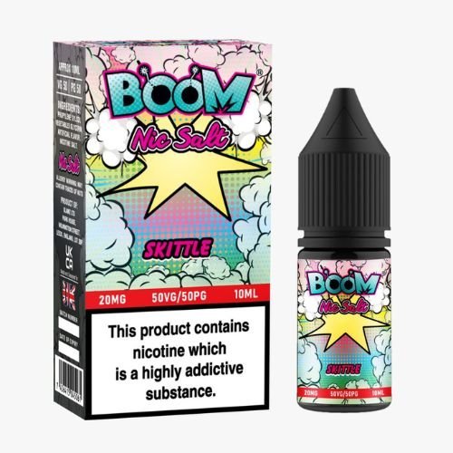 Boom 10ml Nic Salt - Pack of 5 - Vapeareawholesale