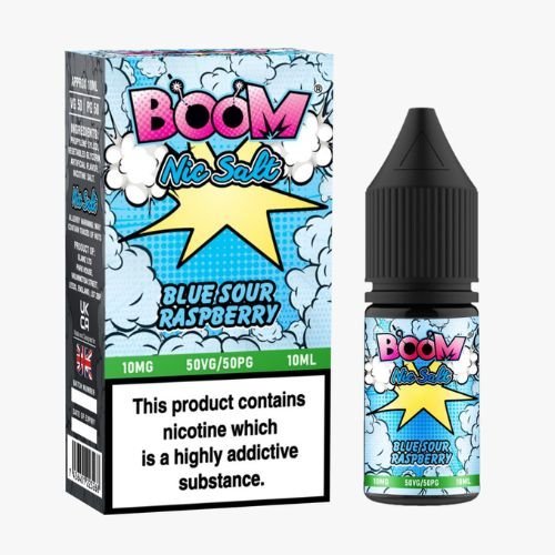 Boom 10ml Nic Salt - Pack of 5 - Vapeareawholesale