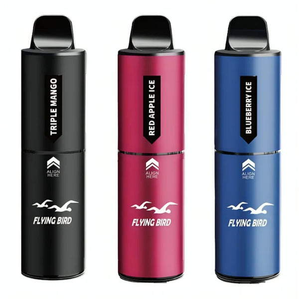 Flying Bird Max Pro 3000 Puffs Disposable Vape Box Of 5