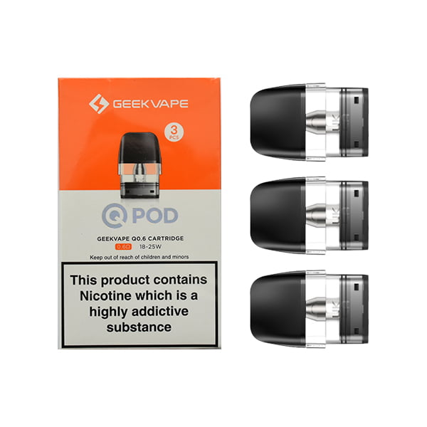 Geekvape Sonder Q Replacement Pods - (Pack of 3) - 0.6 Ohm - vapeukwholesale