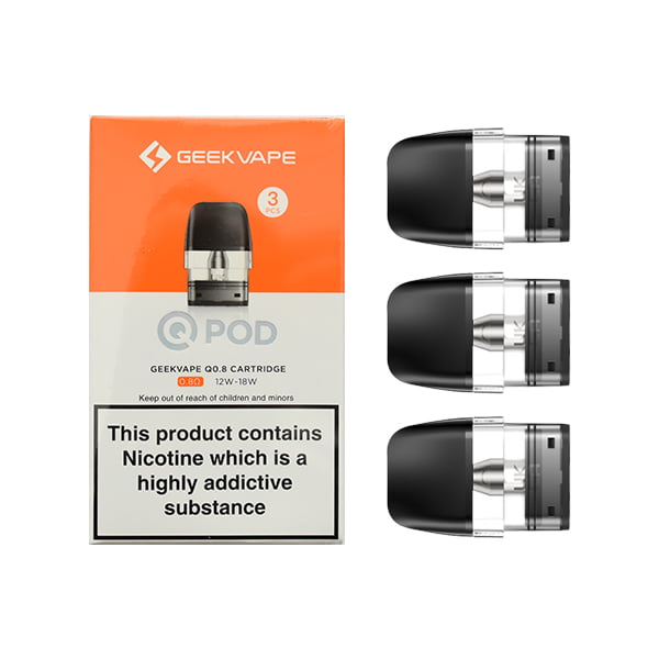 Geekvape Sonder Q Replacement Pods - (Pack of 3) - 0.8 Ohm - vapeukwholesale