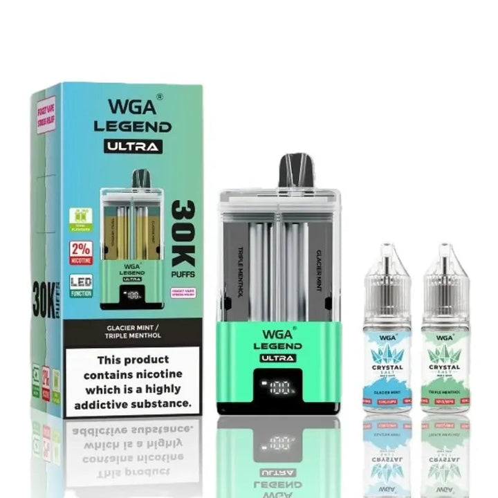 WGA Legend Ultra 30k Disposable Vape Box of 5 WGANot Found Vape wholesale supplies