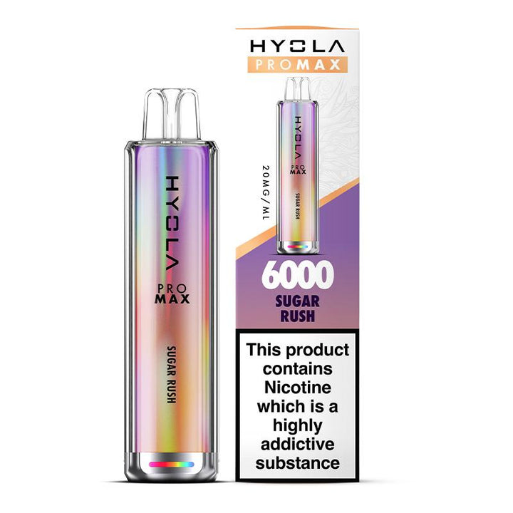 Hyola Pro Max 6000 Disposable Vape Box of 10 - Mcr Vape Distro