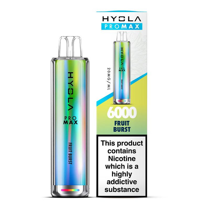 Hyola Pro Max 6000 Disposable Vape Box of 10 - Mcr Vape Distro