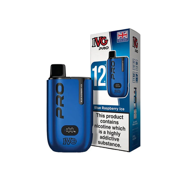 IVG Pro 12 Prefilled Pod Vape Kit -Box of 5