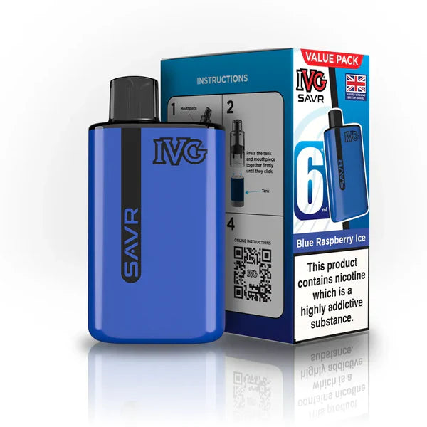 IVG SAVR 3000 Prefilled Pod Vape Kit - Box of 5