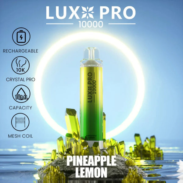 Lux Pro 10000 Puffs Disposable Vape- Box of 10