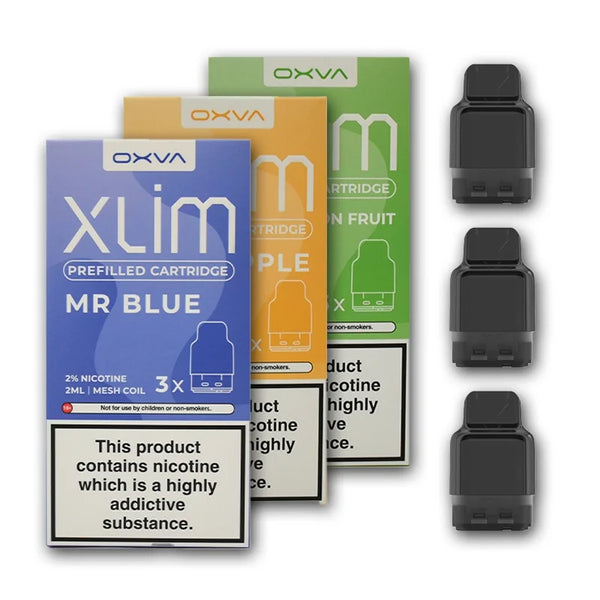 Oxva Xlim Prefilled E-Liquid Pods Cartridges - Pack Of 10