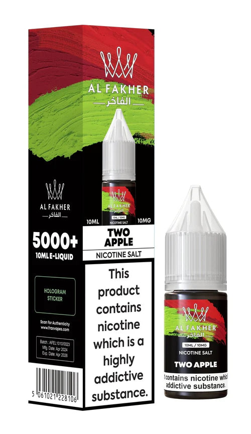 Al Fakher Nic Salt 10ml E-Liquid Box of 10