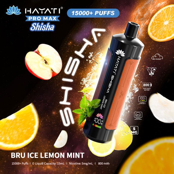 Hayati Pro Max Shisha 15000 Disposable Vape Box of 5