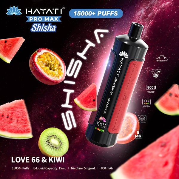 Buy Hayati Pro Max Shisha 15000 Disposable Vape at vapeareawholesale