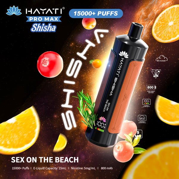 Buy Hayati Pro Max Shisha 15000 Disposable Vape at vapeareawholesale