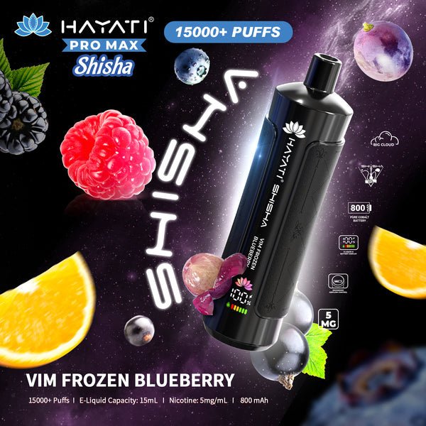 Buy Hayati Pro Max Shisha 15000 Disposable Vape at vapeareawholesale