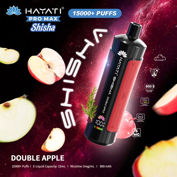 Buy Hayati Pro Max Shisha 15000 Disposable Vape at vapeareawholesale