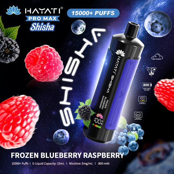 Hayati Pro Max Shisha 15000 Disposable Vape Box of 5