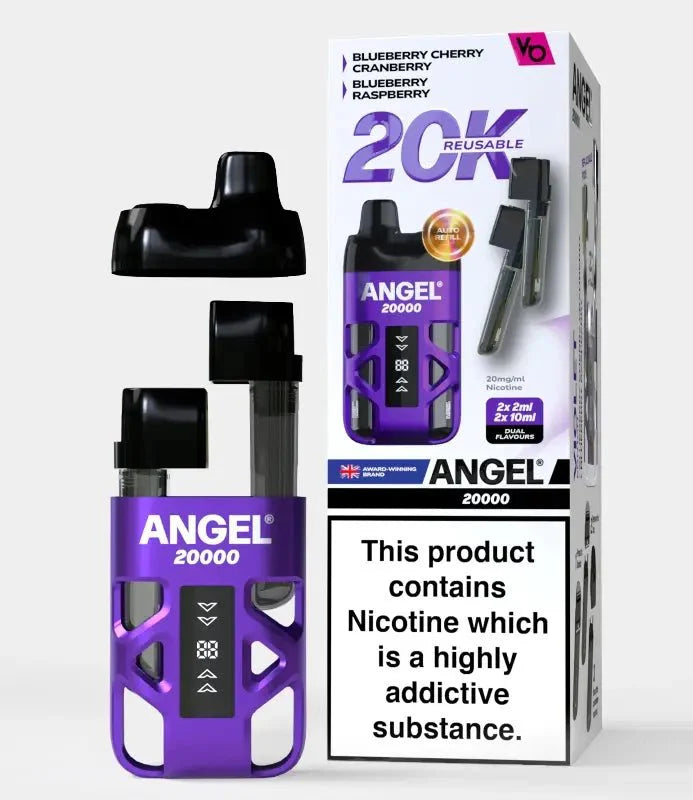 Angel 20000 Disposable Vape Box of 5 - Angel 20000 Disposable Vape Box of 5 - Direct Vape Wholesale