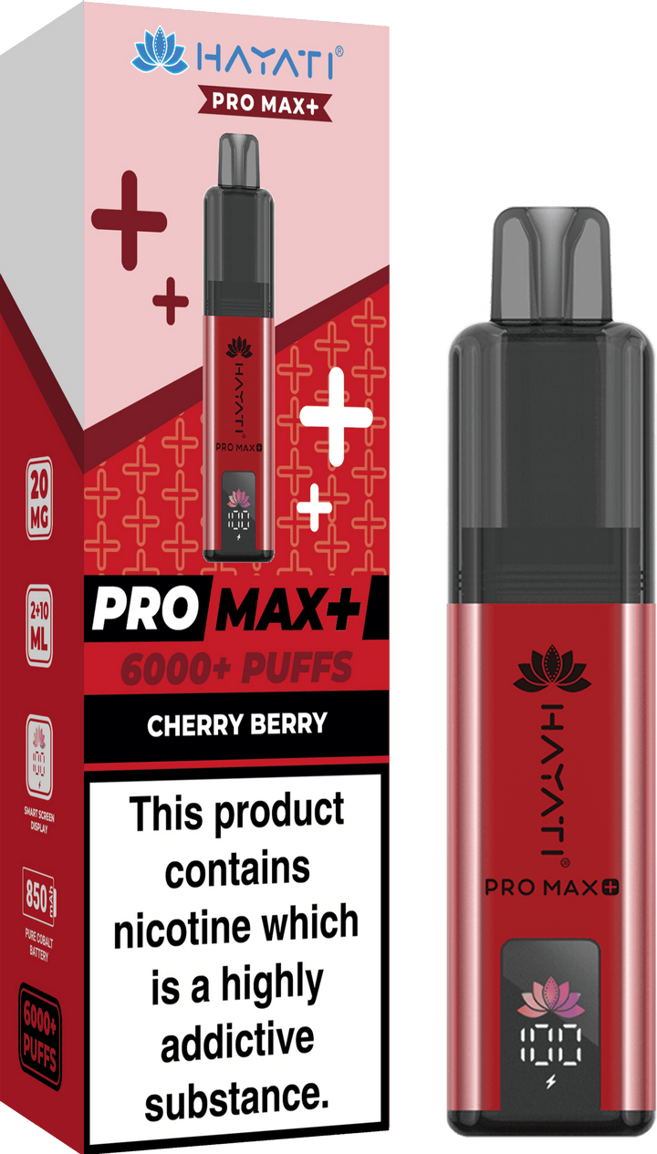 Hayati Pro Max+ 6000 Puffs Vape Kit Box of 10 - Hayati Pro Max+ 6000 Puffs Vape Kit Box of 10 - Direct Vape Wholesale