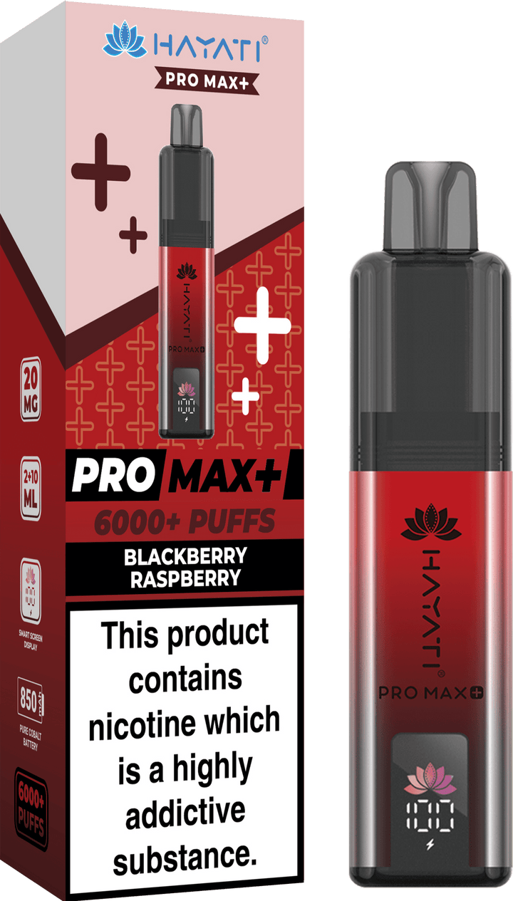 Hayati Pro Max+ 6000 Puffs Vape Kit Box of 10 - Hayati Pro Max+ 6000 Puffs Vape Kit Box of 10 - Direct Vape Wholesale