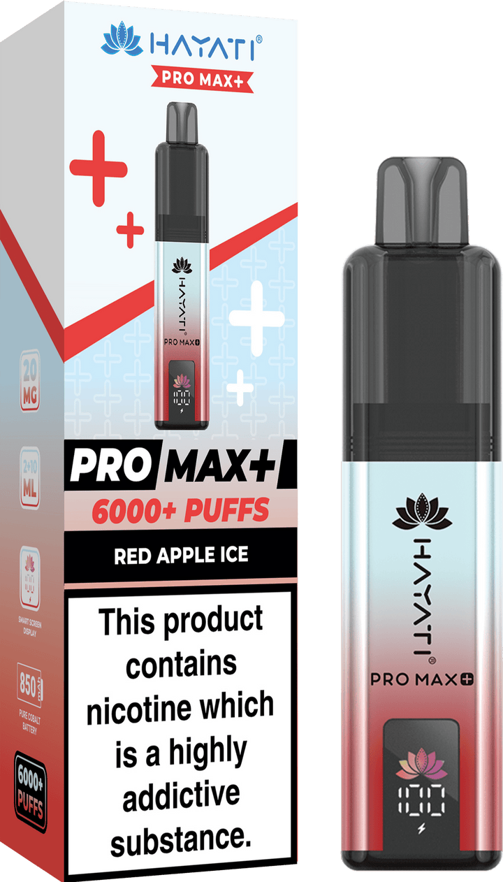 Hayati Pro Max+ 6000 Puffs Vape Kit Box of 10 - Hayati Pro Max+ 6000 Puffs Vape Kit Box of 10 - Direct Vape Wholesale