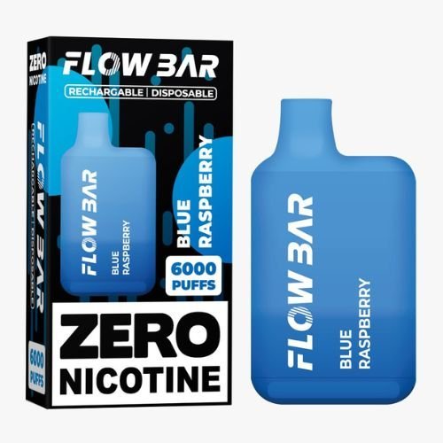 0% Nicotine - Flow Bar 6000 Disposable Vape Pod Device - Box of 10 - Vapeareawholesale