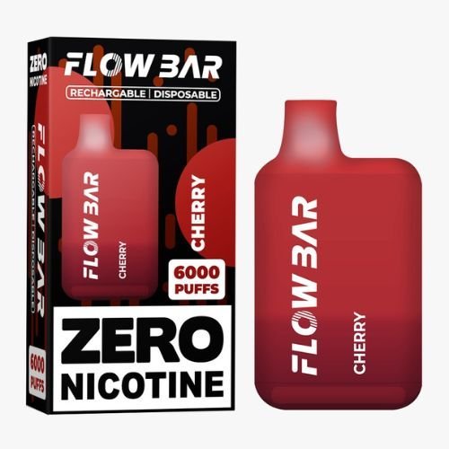 0% Nicotine - Flow Bar 6000 Disposable Vape Pod Device - Box of 10 - Vapeareawholesale