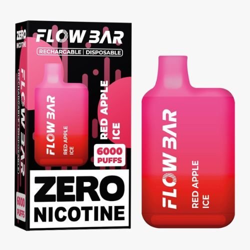 0% Nicotine - Flow Bar 6000 Disposable Vape Pod Device - Box of 10 - Vapeareawholesale