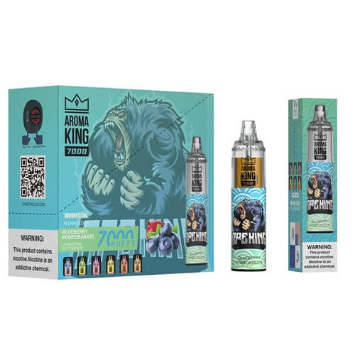 Aroma King 7000 Disposable Device 20MG - Box of 10 - Vapeareawholesale