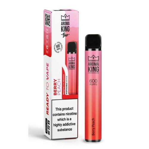 Aroma King Bar 600 Puffs Disposable Vape Pod Device 20MG - Box of 10 - Vapeareawholesale