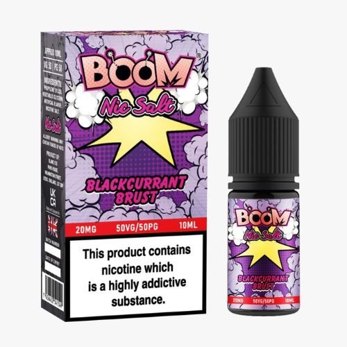 Boom 10ml Nic Salt - Pack of 5 - Vapeareawholesale