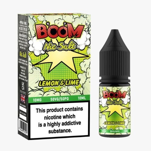 Boom 10ml Nic Salt - Pack of 5 - Vapeareawholesale