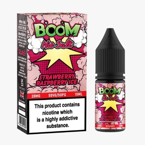 Boom 10ml Nic Salt - Pack of 5 - Vapeareawholesale