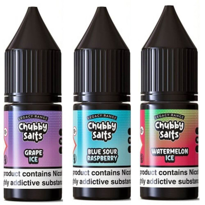 Chubby Salts Legacy Range 10ml Nic Salt - Pack of 10 - Vapeareawholesale