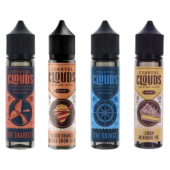 Coastal Clouds 50ml Shortfill - Vapeareawholesale