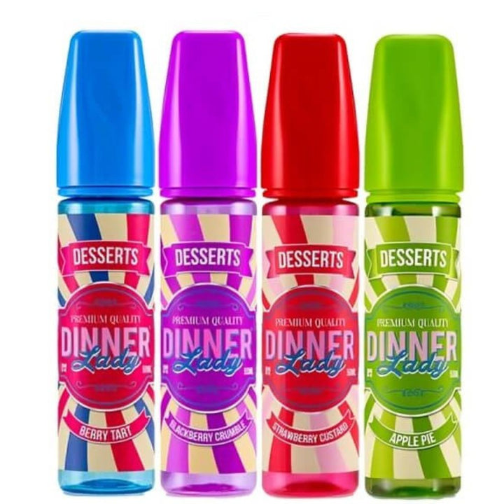 Dinner Lady Desserts 50ml Shortfill - Vapeareawholesale