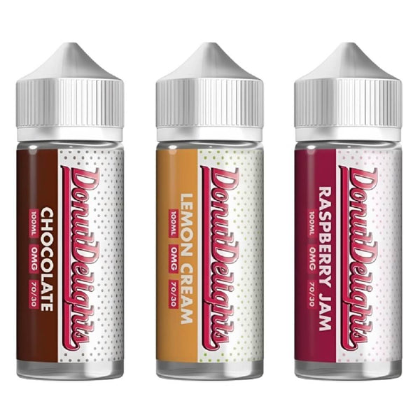 Donut Delight 100ml Shortfill E-Liquid - Vapeareawholesale