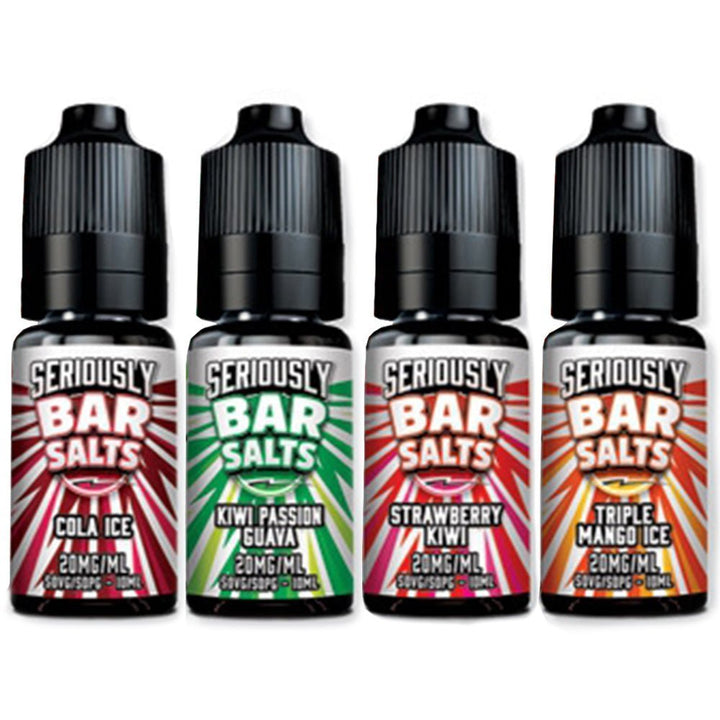 Doozy Vape Seriously Bar Salt 10ml Nic Salt - Pack of 10 - Vapeareawholesale