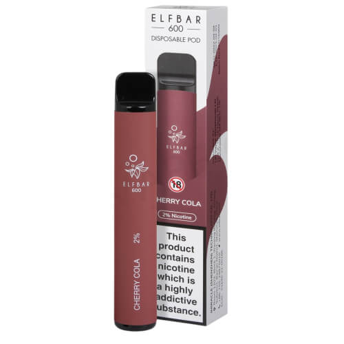 Elf Bar 600 Puff Disposable Vape Pod Device 20MG | Box of 10 - Vapeareawholesale