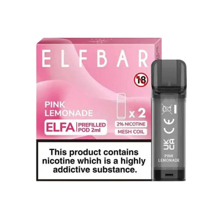 Elf Bar Elfa Pre-Filled Pods - Box of 10 - Vapeareawholesale