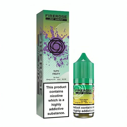 Firerose 5000 10ml Nic Salts E-liquids Box of 10 - #Simbavapeswholesale#