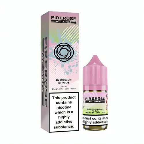 Firerose 5000 10ml Nic Salts E-liquids Box of 10 - #Simbavapeswholesale#