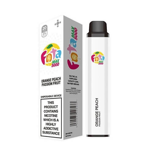 Fnta Max 5000 Disposable Device 20MG - Box of 10 - Vapeareawholesale