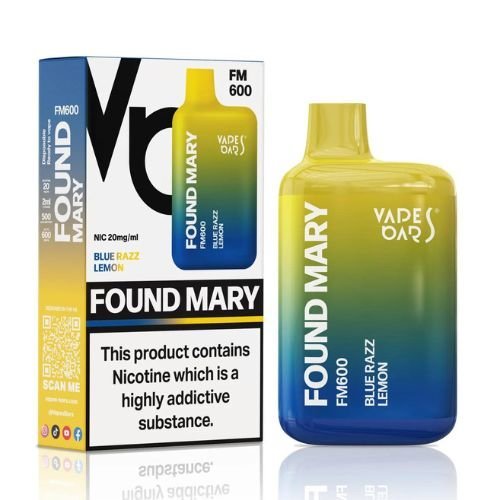 Found Mary FM600 Disposable Vape Pod Device 20MG - Box of 10 - Vapeareawholesale