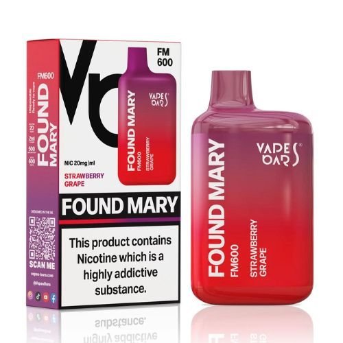 Found Mary FM600 Disposable Vape Pod Device 20MG - Box of 10 - Vapeareawholesale